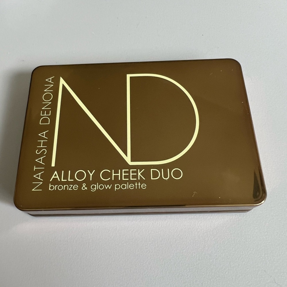 Natasha Denona Alloy Cheek Duo Bronze Palette